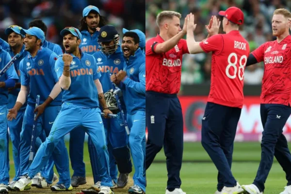 England Cricket Team vs India National Cricket Team Timeline